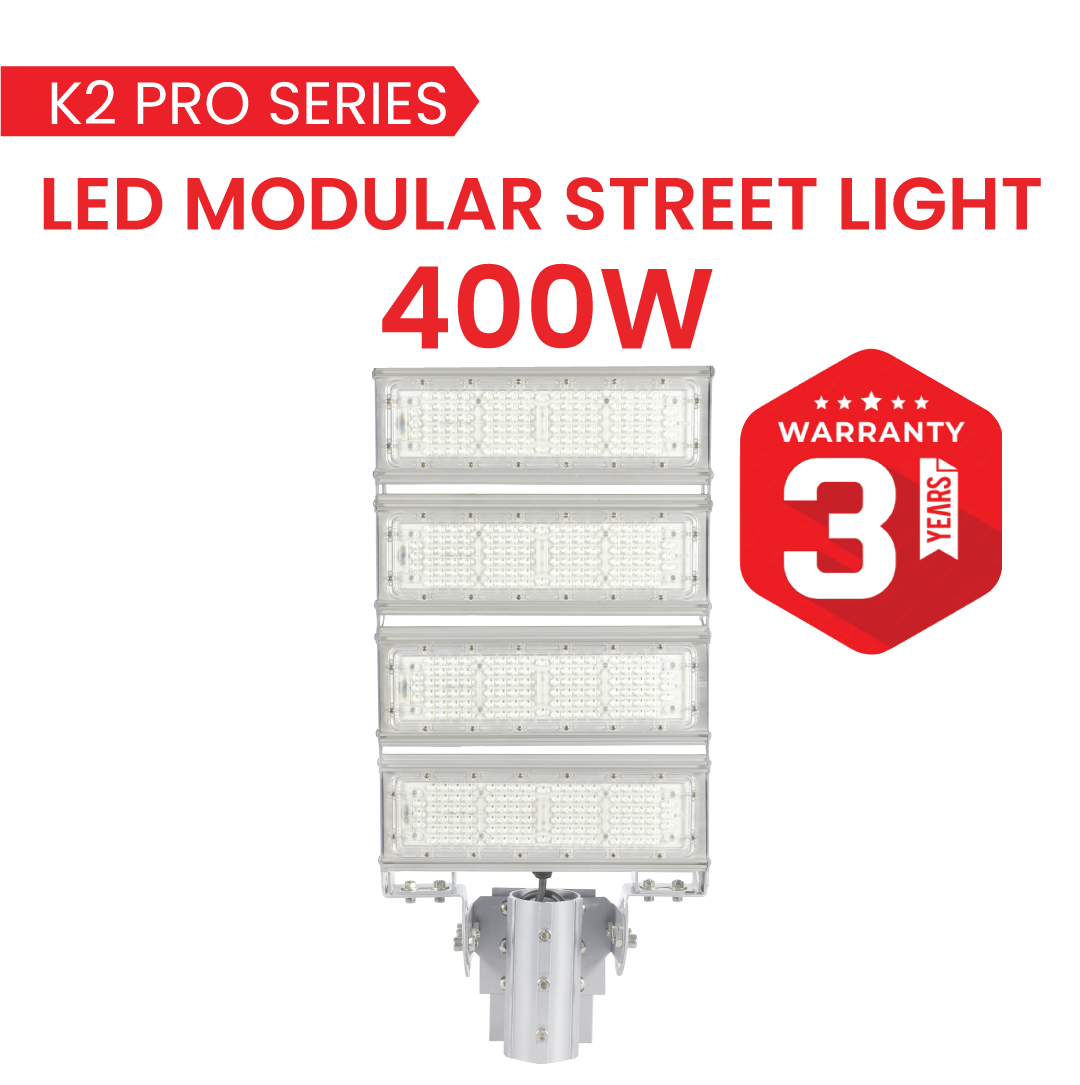 LED Modular Street Light K2 Pro 400W - Image 2